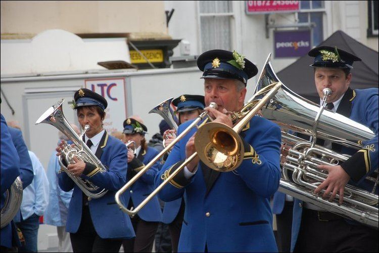 Helston Town Band BBC In Pictures Helston Flora Day Gallery 1