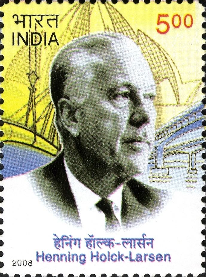 Henning Holck-Larsen 2008 stamp of India.jpg