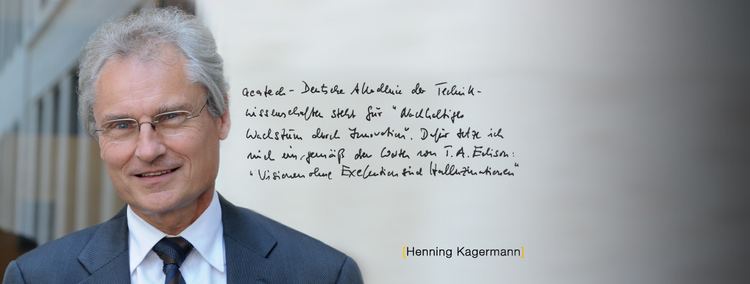 Henning Kagermann Gesichter der Nachhaltigkeit Henning Kagermann