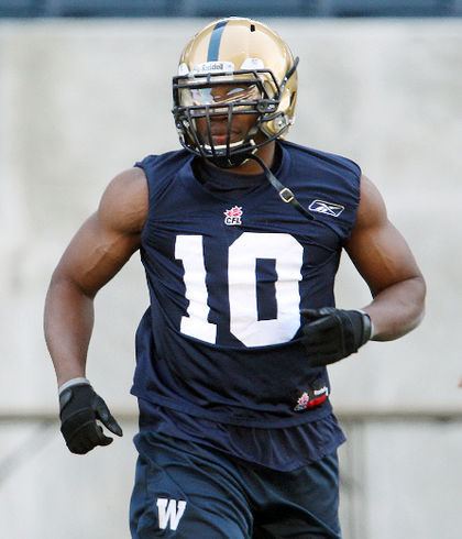 Henoc Muamba Blue Bombers should show middle linebacker Henoc Muamba