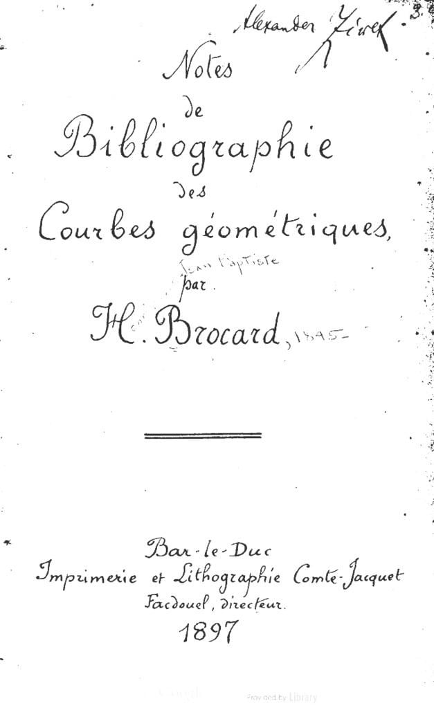 Henri Brocard