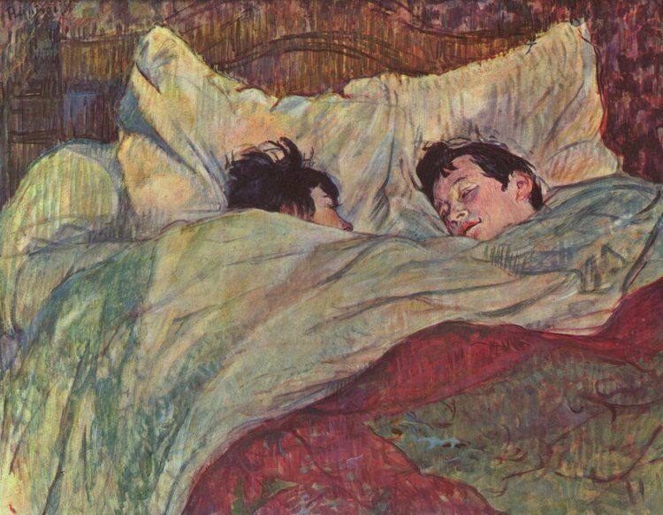 Henri de Toulouse-Lautrec In bed Henri de ToulouseLautrec WikiArtorg