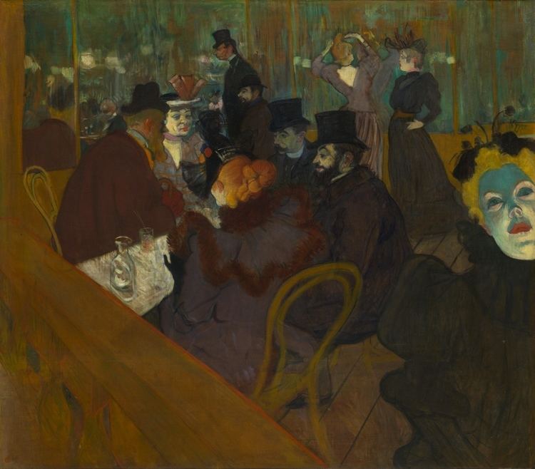 Henri de Toulouse-Lautrec FileHenri de ToulouseLautrec At the Moulin Rouge