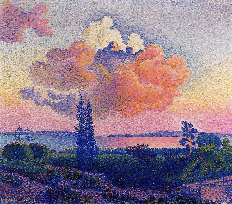 Henri-Edmond Cross The Pink Cloud HenriEdmond Cross WikiArtorg