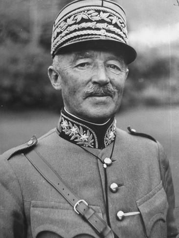 Henri Guisan Portrait of CommanderInChief of the Swiss Army Gen
