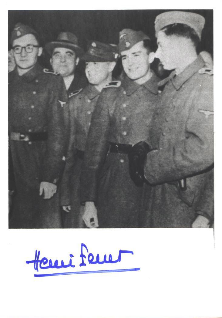 Henri Joseph Fenet Military Autographs