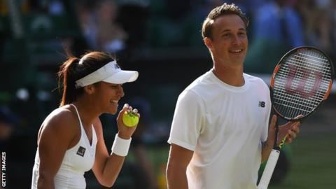 Henri Kontinen Heather Watson Wimbledon mixed doubles champion keen to stay with