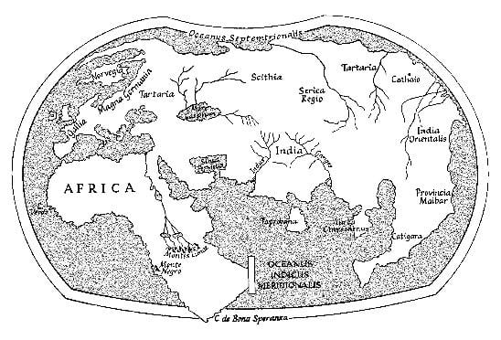 Henricus Martellus Germanus 256 TITLE Martellus39 World Maps DATE 14891490 AUTHOR Henricus