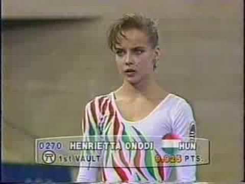 Henrietta Ónodi Henrietta Onodi 1992 Barcelona Olympic VT 2 YouTube
