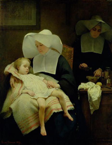 Henriette Browne The Sisters of Mercy 1859 painting Henriette Browne Oil