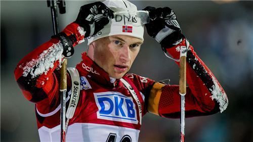 Henrik L'Abée-Lund VM i skiskyting stafett menn Nettavisen Live