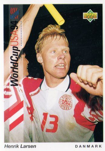 Henrik Larsen DENMARK Henrik Larsen 176 Upper Deck 1994 World Cup USA