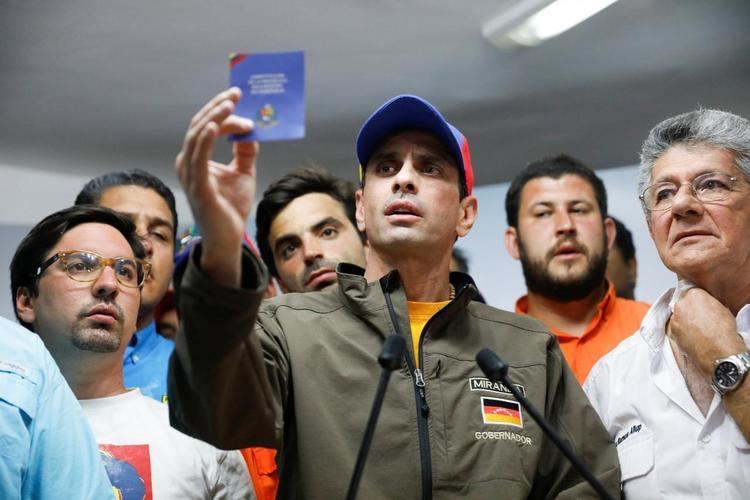 Henrique Capriles Leading Venezuela opposition figure barred from office 15 years
