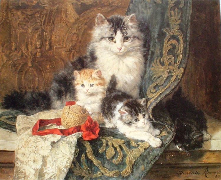 Henriëtte Ronner-Knip 1000 images about Katjes Henriette Ronner Knip on