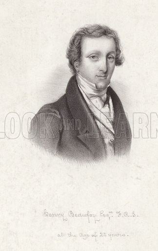 Henry Beaufoy Portrait of Henry Beaufoy Look and Learn History Picture Library