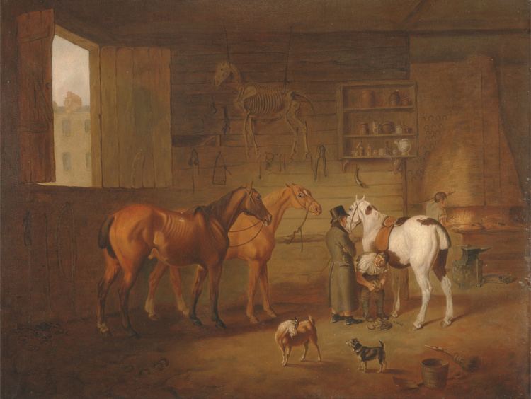 Henry Bernard Chalon FileHenry Bernard Chalon The Blacksmiths Shop Google Art