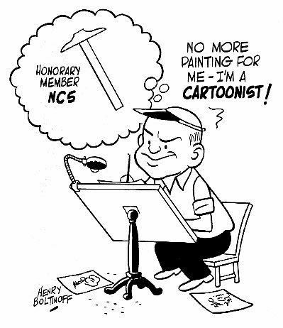 Henry Boltinoff Dave Karlen Original Art Blog National Cartoonist Society Profile