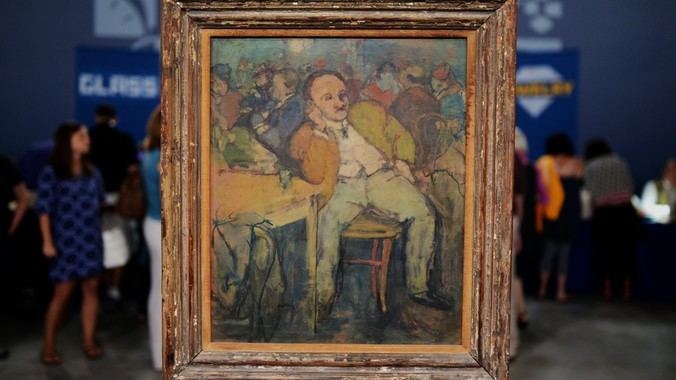 Henry Botkin Henry Botkin Oil Painting ca 1935 Antiques Roadshow PBS