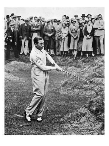 Henry Cotton (golfer) Henry Cotton American Golfer August 1934 Poster Print at