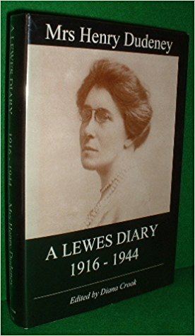 Henry Dudeney A Lewes Diary 191644 Amazoncouk Mrs Henry Dudeney Diana