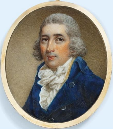 Henry Edridge Miniature Portrait of Robert Graham 17521819 of Kinross