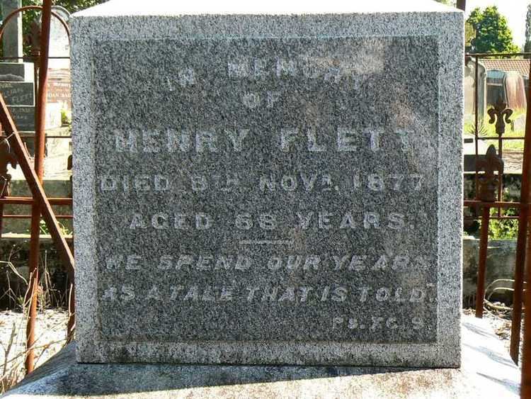 Henry Flett Henry FLETT 18101877 Mid North Coast Pioneers