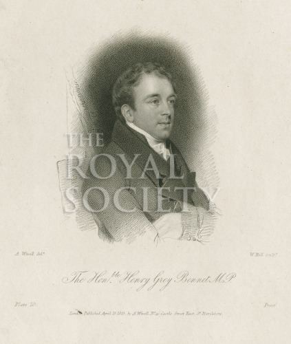 Henry Grey Bennet Portrait of Henry Grey Bennet Royal Society Picture Library