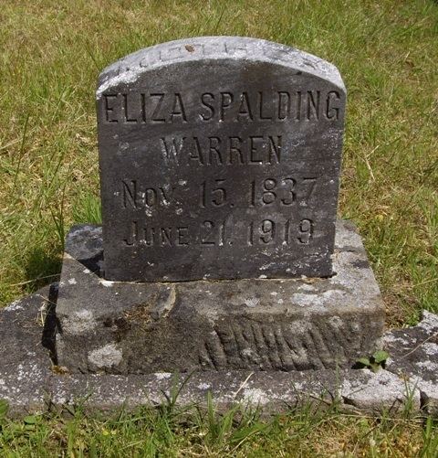 Henry H. Spalding Eliza Spalding Warren 1837 1919 Find A Grave Memorial