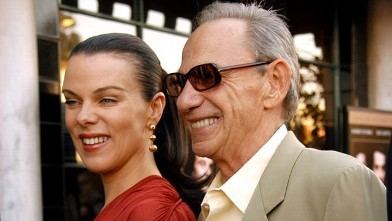 Henry Hill smiling with Debi Mazar during "GoodFellas" Special Edition DVD Release at Matteo's Italian Restaurant in Los Angeles, California