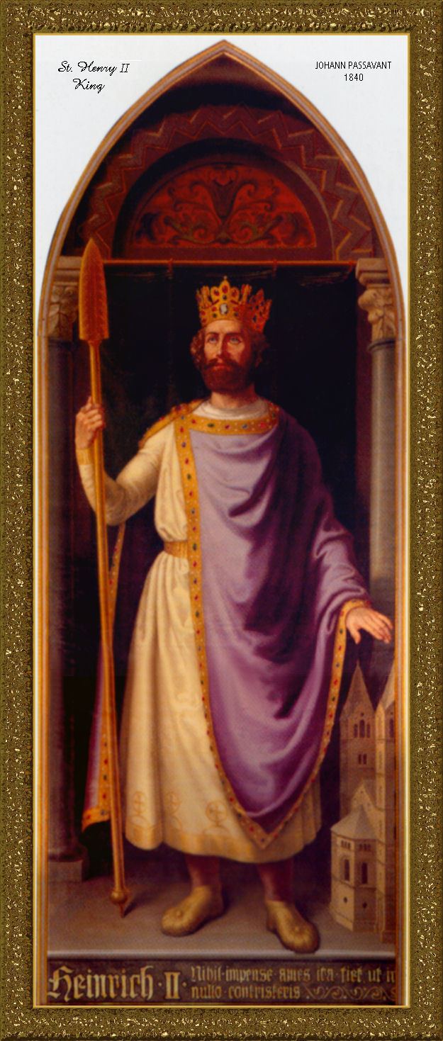 Henry II, Holy Roman Emperor SAINT GERTRUDE OF NIVELLES