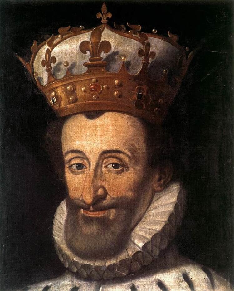 Henry IV of France Portrait of Henry IV of France by TITO Santi di