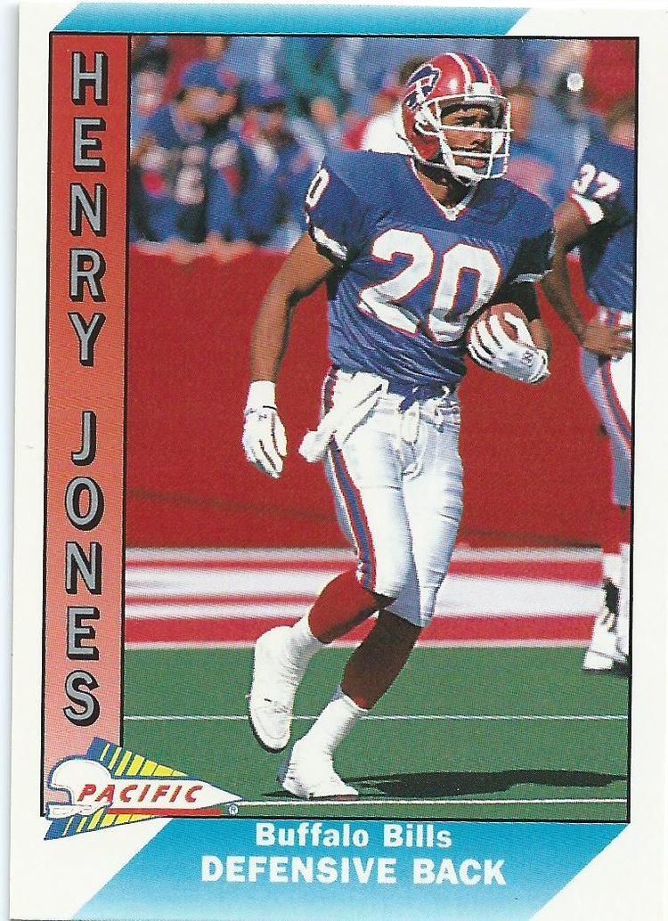 Henry Jones (American football) BUFFALO BILLS Henry Jones 558 PACIFIC 1991 NFL American Football