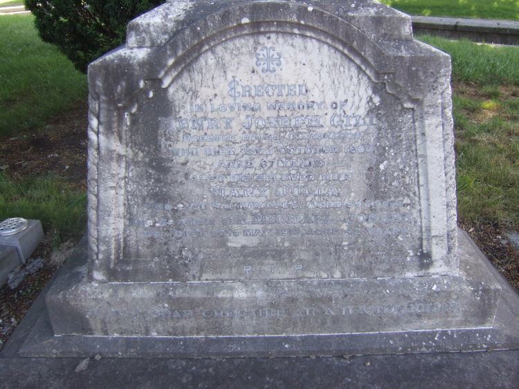 Henry Joseph Gill Henry Joseph Gill 1837 1903 Find A Grave Memorial