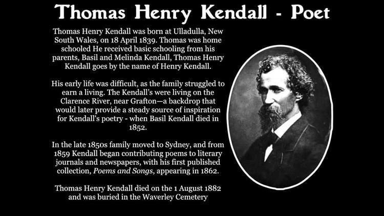 Henry Kendall (poet) Bell Birds Henry Kendall YouTube