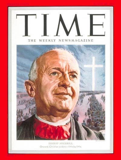 Henry Knox Sherrill TIME Magazine Cover Henry Knox Sherrill Mar 26 1951 Religion