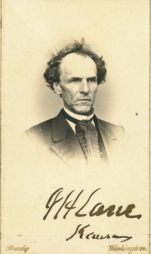 Henry Lane (politician) James Henry Lane Kansapedia Kansas Historical Society