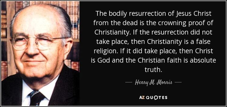 Henry M. Morris TOP 17 QUOTES BY HENRY M MORRIS AZ Quotes