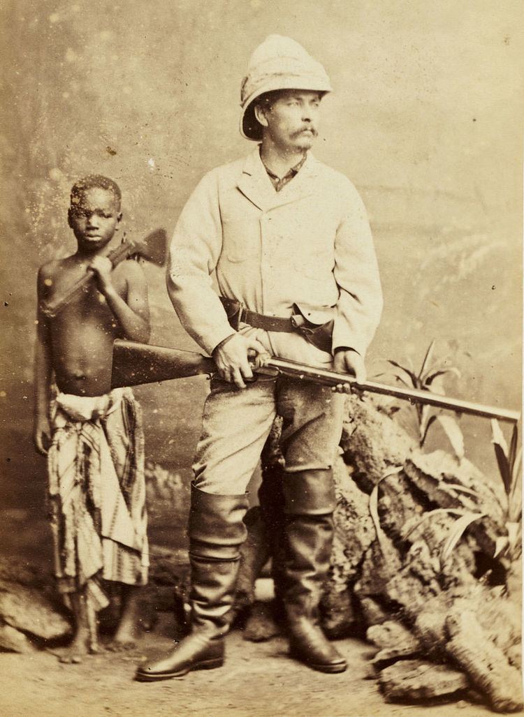 Henry Morton Stanley's first trans-Africa exploration