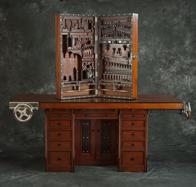 Henry O. Studley Virtuoso The Tool Cabinet and Workbench of Henry O