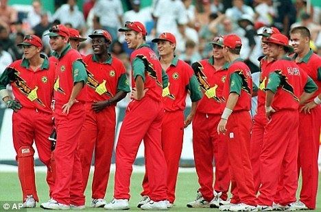 Henry Olonga (Cricketer) playing cricket