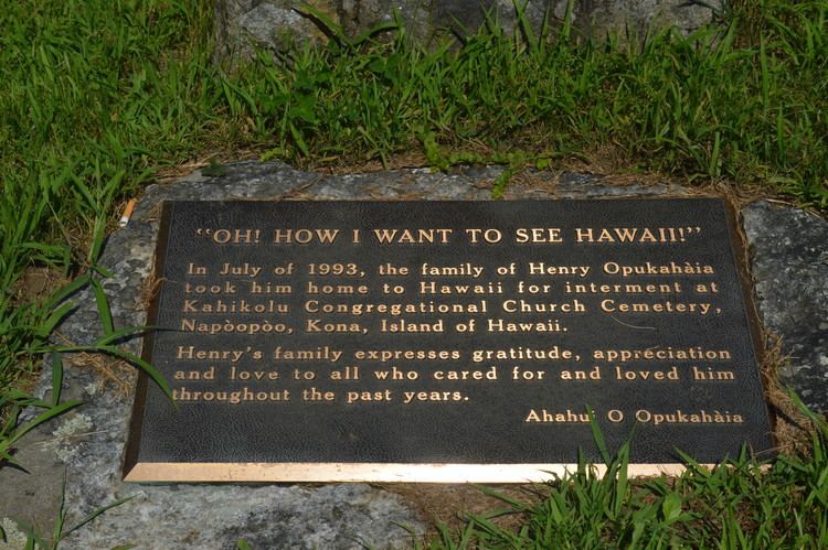 Henry Opukahaia Hidden Nearby Henry Obookiahs Cornwall Grave Hidden in Plain Sight