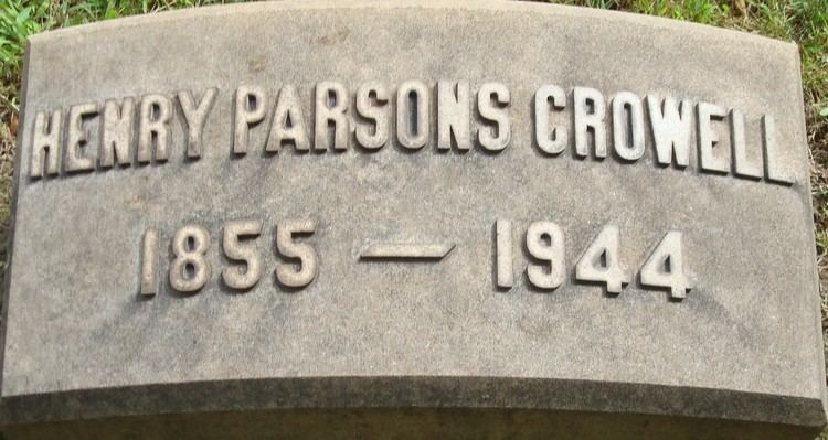 Henry Parsons Crowell Henry Parsons Crowell 1855 1944 Find A Grave Memorial