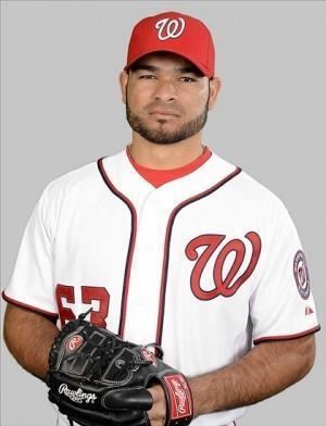 Henry Rodríguez (pitcher) Miami Marlins signed exNationals closer Henry Rodriguez to minor