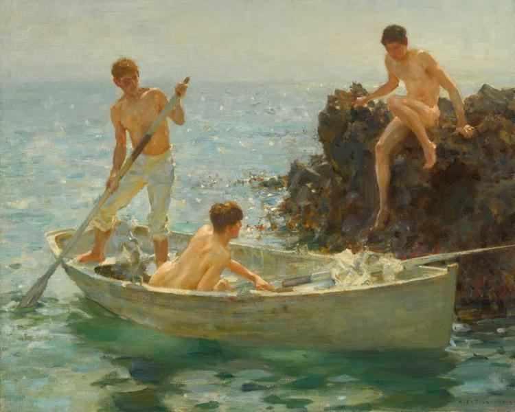 Henry Scott Tuke Henry Scott Tuke RA RWS lot Sotheby39s