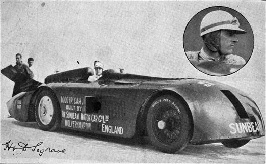 Henry Segrave Henry Seagrave39s Slug First to 200 mph The HAMB