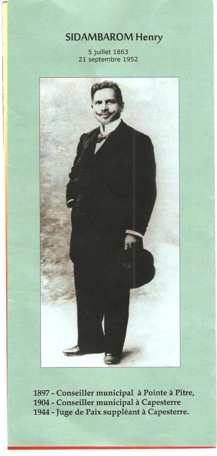 Henry Sidambarom HENRI SIDAMBAROM