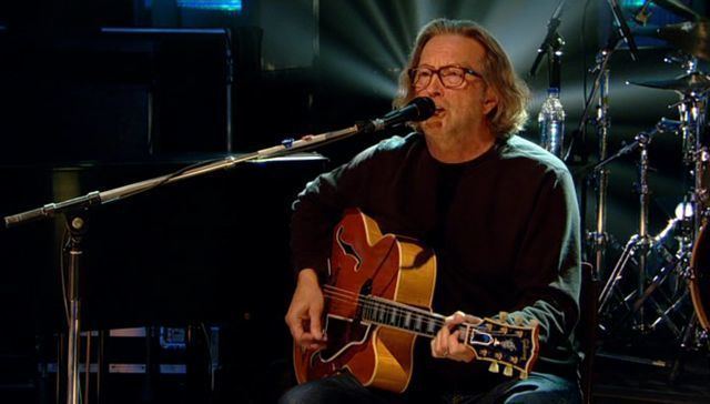 Henry Spinetti Eric Clapton on Later With Jools Holland Friday 5