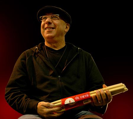 Henry Spinetti Legendary drummer Henry Spinetti on tour with Vic Firth