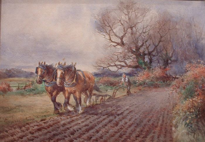 Henry Stannard Yorke House Antiques Stannards of Bedford Watercolours