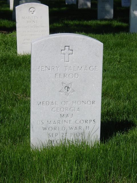 Henry T. Elrod Henry Talmage Elrod Captain United States Marine Corps